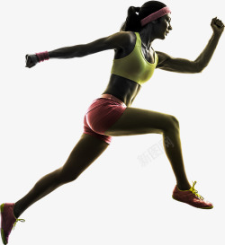 女运动员摄影运动跑步女运动员高清图片