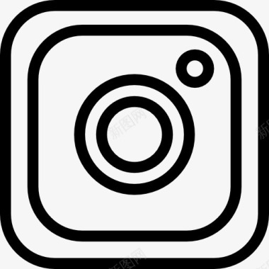 夜视网络Instagram图标图标