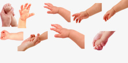 女士实物手宝宝的手手势高清图片
