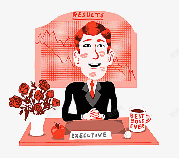 满脸口红印的男人png免抠素材_88icon https://88icon.com 卡通得意 卡通手绘 口红印 得意的笑 桃花运 潜规则 男人