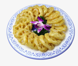 椰味莲藕素材