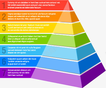 立体金字塔图表png免抠素材_88icon https://88icon.com ppt 定制流程 数字 步骤 流程 顺序