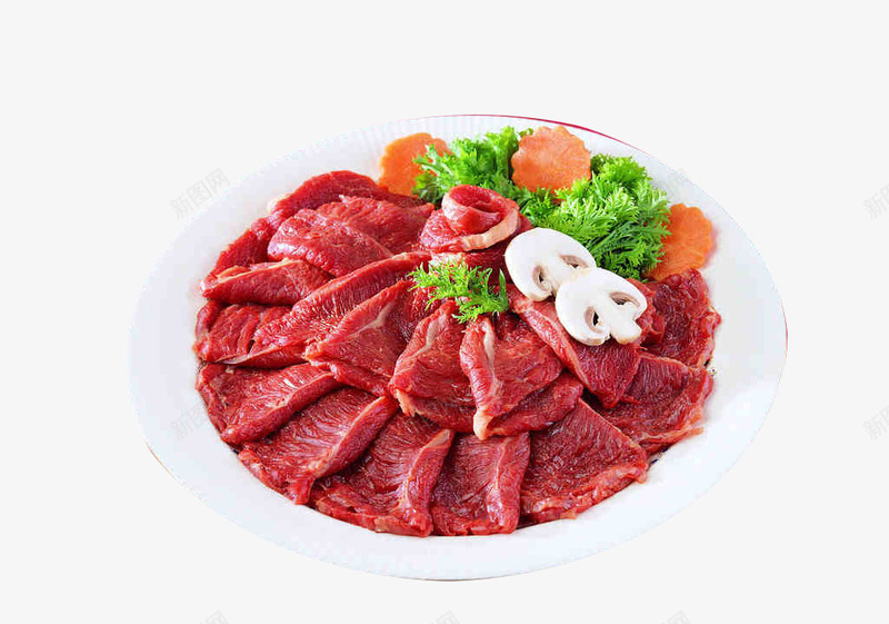 牛肉片png免抠素材_88icon https://88icon.com 牛肉 生鲜 食材 鲜肉