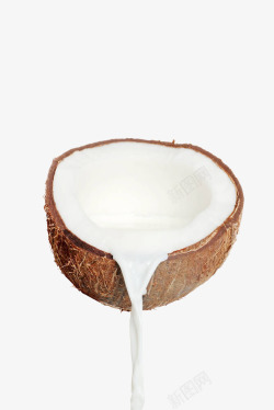 椰果果肉白色椰果汁高清图片