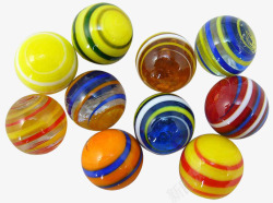 各种彩色手工琉璃玻璃弹珠素材