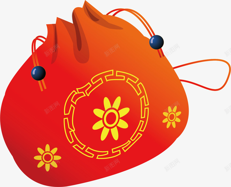 红包矢量图ai免抠素材_88icon https://88icon.com 新年礼包 矢量红包 红包 荷包 矢量图