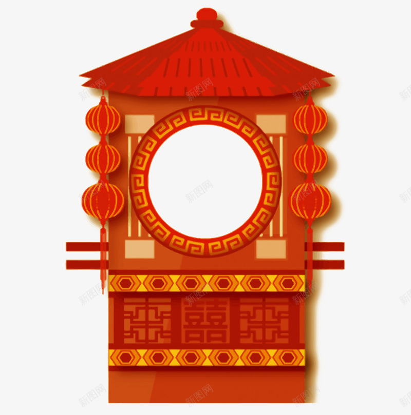 红色喜轿矢量图eps免抠素材_88icon https://88icon.com PNG图片 PNG图片素材 PNG素材 PNG素材免费下载 婚庆 红色 结婚 轿子 矢量图
