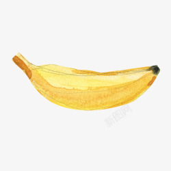 卡通手绘水果装饰海报香蕉素材