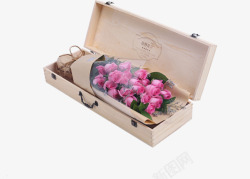 包装盒情人节礼物玫瑰花素材