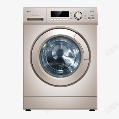 三洋洗衣机XQG80png免抠素材_88icon https://88icon.com 三洋 产品实物 全自动 洗衣机 滚筒 玫瑰金