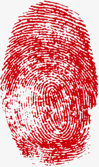 红色指纹印章团队png免抠素材_88icon https://88icon.com 印章 团队 指纹 红色