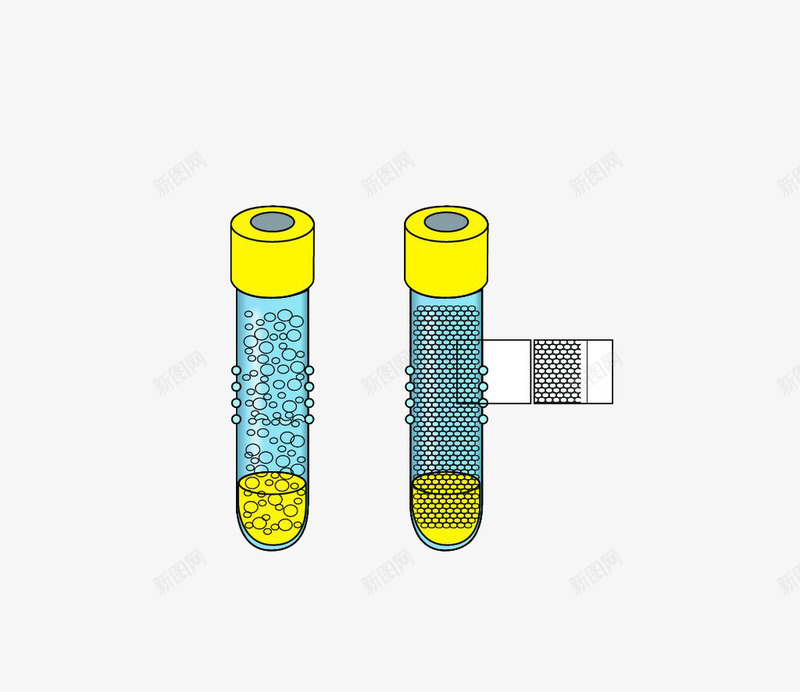 真空采血管png免抠素材_88icon https://88icon.com 一次性使用 医疗器械 生物器材 真空 真空采血管 试剂耗材 采血管