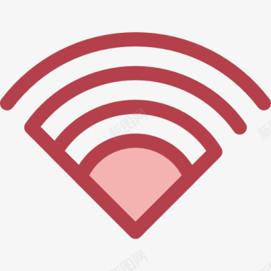 连接圆点WiFi图标图标