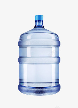 透明解渴家庭装一瓶饮料实物素材