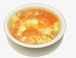 小白碗美味鸡蛋西红柿汤素材