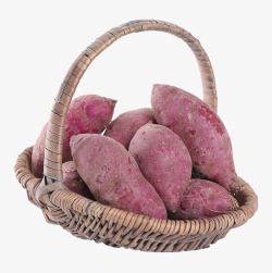食材紫色红薯素材