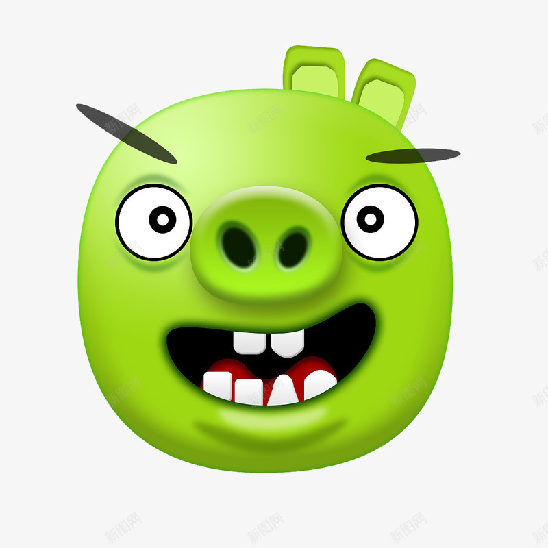 张大嘴巴的绿色猪头png免抠素材_88icon https://88icon.com 公猪 动物 卡通 宠物 家猪 家畜 小猪 小香猪 懒惰 牲畜 猪 猪头 畜牲 肥头大耳 饲养