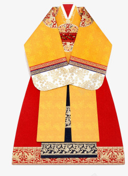 韩国传统旗袍素材