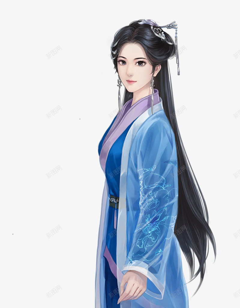 可爱的古典少女元素png免抠素材_88icon https://88icon.com 元素 免扣 古典 唯美 素材 艺术