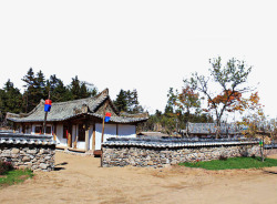 朝鲜族民俗村风光素材