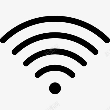 技术监控WiFi图标图标