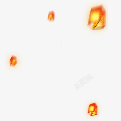 中国孔明灯素材