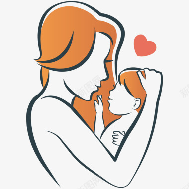 女性化妆品海报母婴插图图标图标