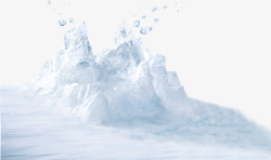 矢量冰雪免抠PNG冰山高清图片