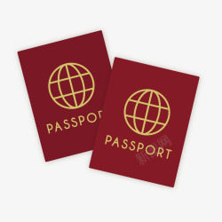 案出国护照素材