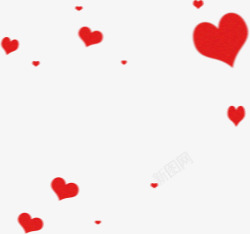 爱心红色浪漫素材