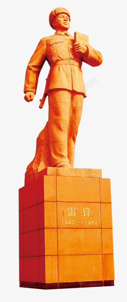中国红军雕塑雷锋雕塑高清图片