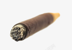 雪茄香烟点燃的雪茄高清图片
