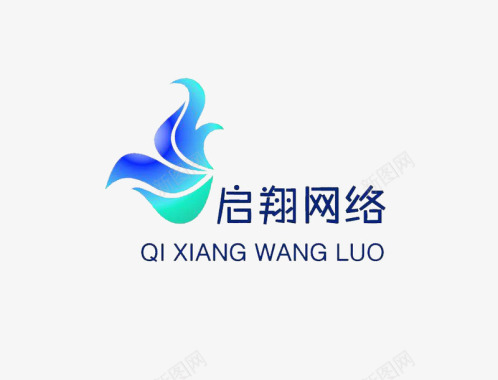 蓝色一点资讯logo网络科技logo创意标志图标图标