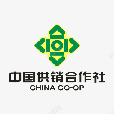 中国中国供销合作社矢量图图标图标