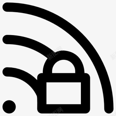 WIFI标贴WiFi图标图标