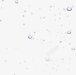 水珠PNG图效果水珠滴落白底图高清图片