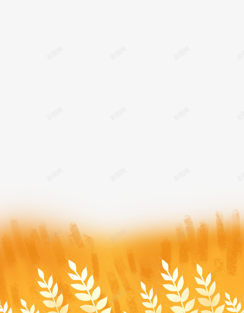 水彩手绘麦子风景图psd免抠素材_88icon https://88icon.com 小麦仁 手绘麦子 收获的麦子 水彩风格 金黄色 麦穗