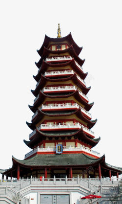 中国古建筑雷峰塔素材