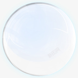 白色透明圆泡泡唯美素材