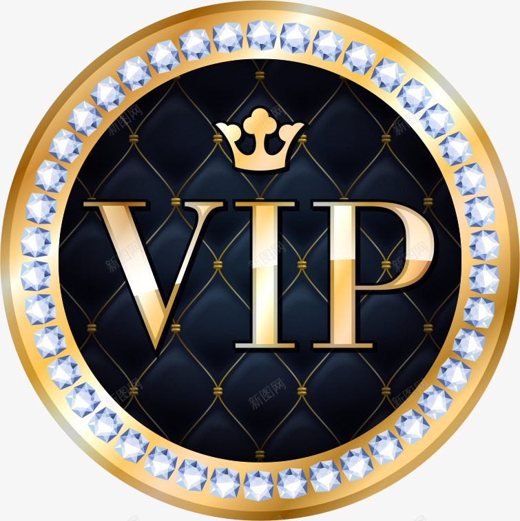 闪光钻石VIPpng免抠素材_88icon https://88icon.com 皇冠 钻石 钻石VIP 闪光钻石VIP