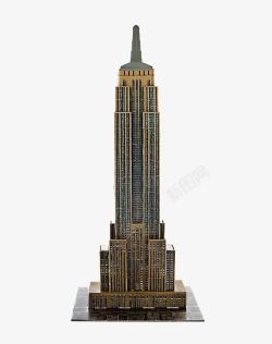 免费纽约帝国大厦模型图素材