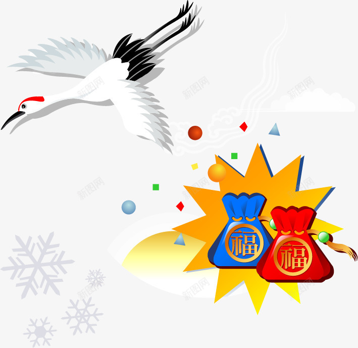 新年礼包png免抠素材_88icon https://88icon.com png 年礼 新年 素材