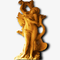 月桂女神雕塑素材
