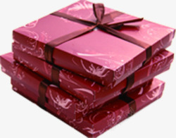 红色端午礼物包装盒素材