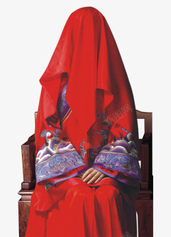 大袍古典中式新娘高清图片
