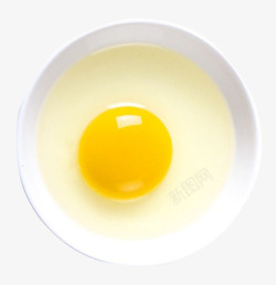 土鸡蛋壳打开的鸡蛋高清图片
