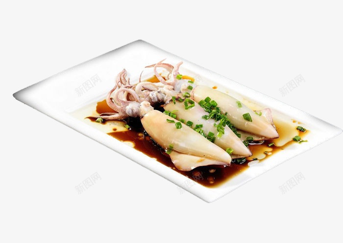 生炊鲜鱿鱼png免抠素材_88icon https://88icon.com 海鲜 美味食品 鱿鱼 鲜鱿鱼