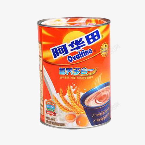 阿华田罐装巧克力可可粉味冲饮品png免抠素材_88icon https://88icon.com 冲饮 可可粉 巧克力 罐装 速溶 阿华田