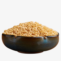 铜碗燕麦素材