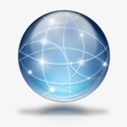 幻想世界全球网络图标图标